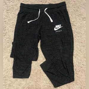 Nike Black Track Pants Sleek Joggers
